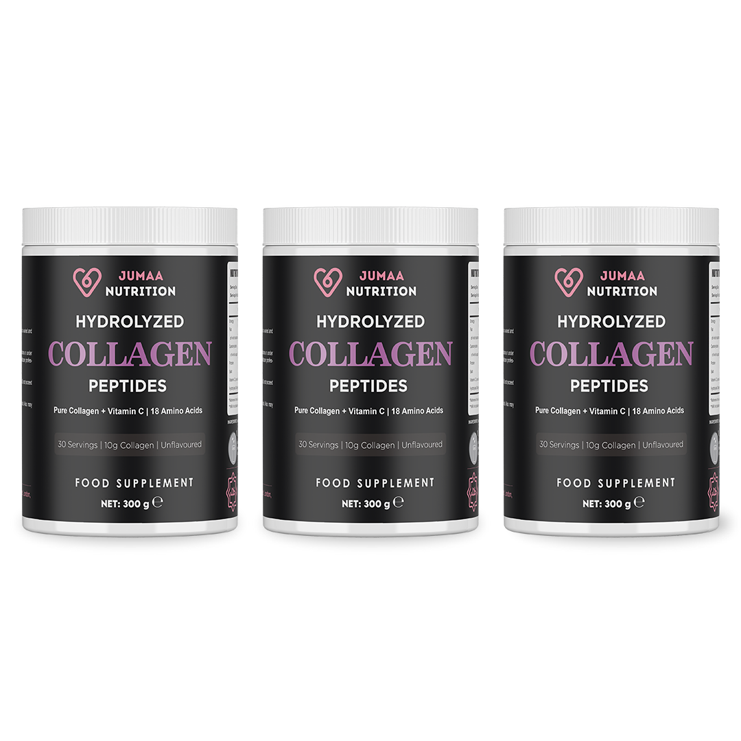 Halal Collagen Powder (Peptides + Vitamin C)