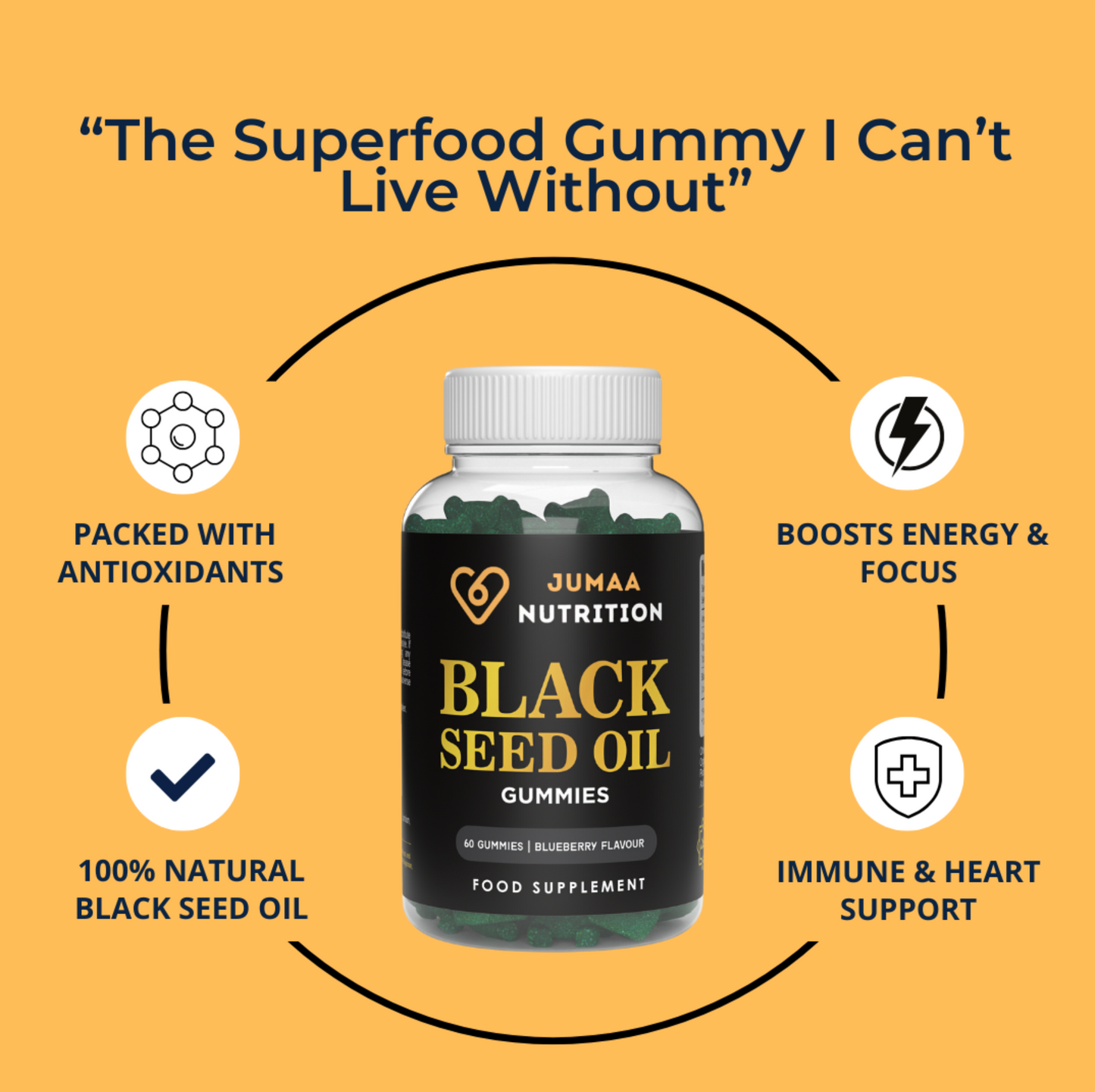 Immunity Black Seed Oil Gummies