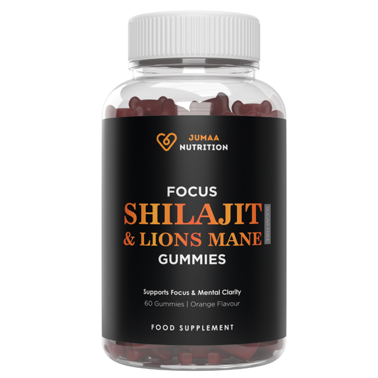 Focus Shilajit & Lions Mane Gummies