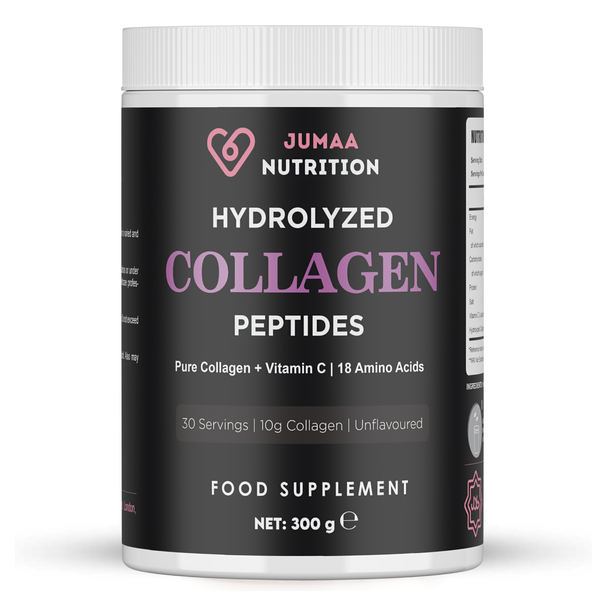 Halal Collagen Peptides with Vitamin C