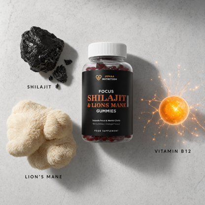 Focus Shilajit & Lions Mane Gummies