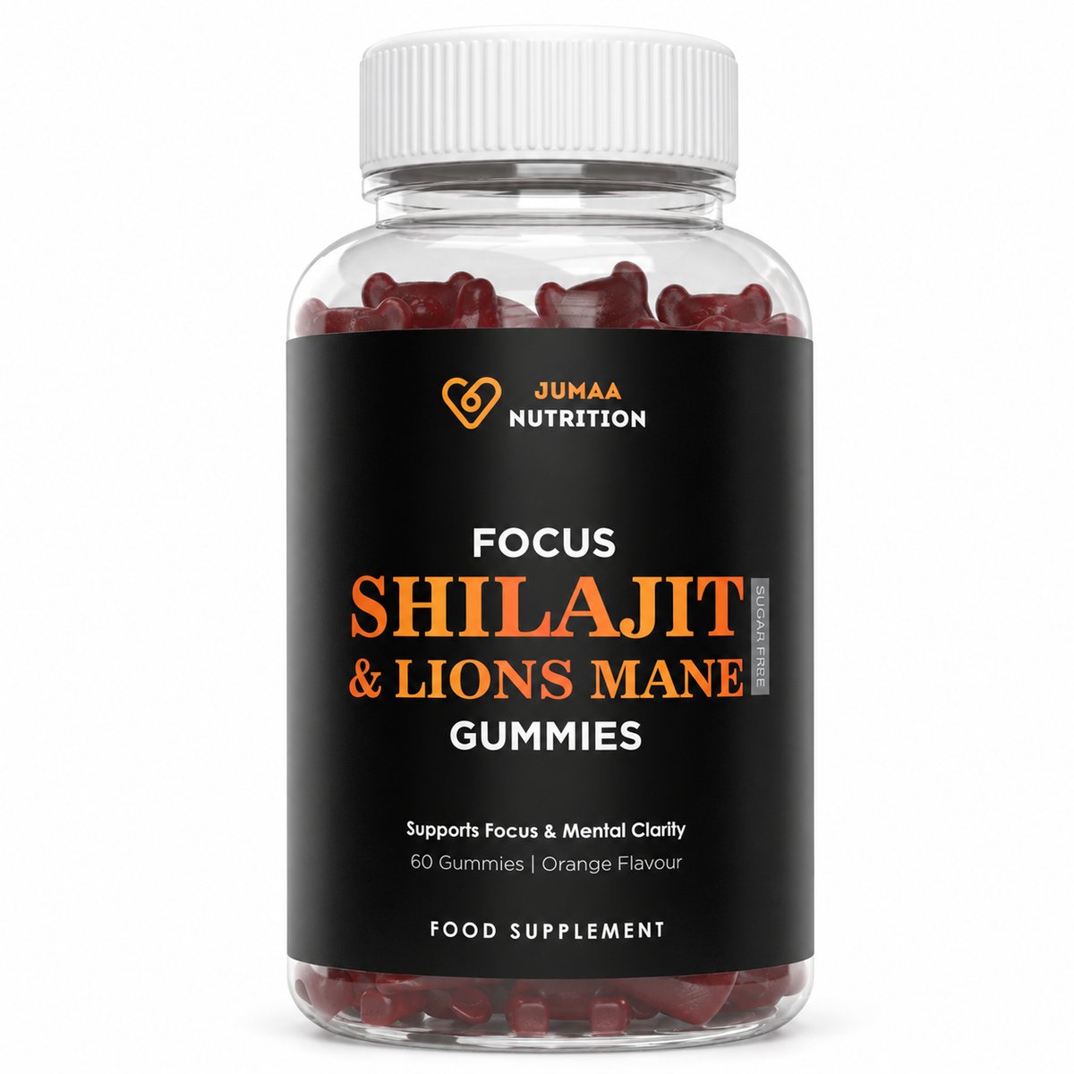 Focus Shilajit & Lions Mane Gummies