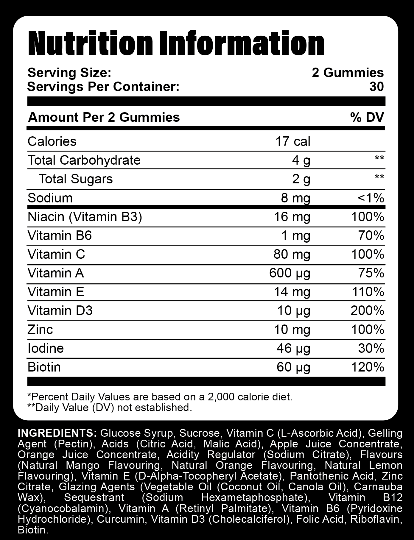 Halal Multivitamin Gummies