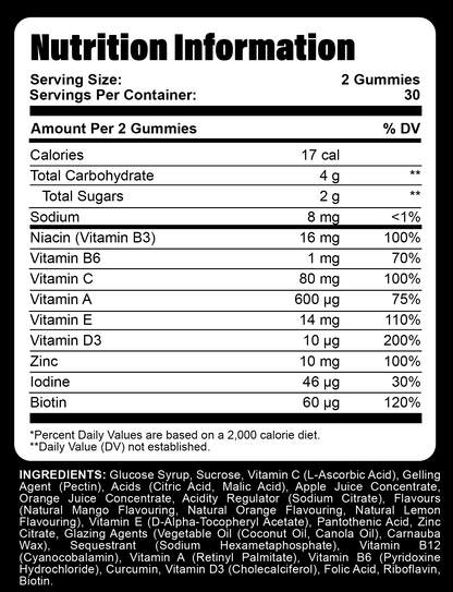 Halal Multivitamin Gummies